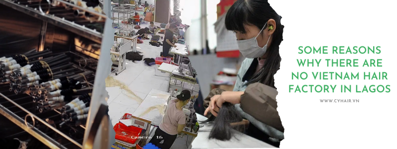 Vietnam hair factory in Lagos