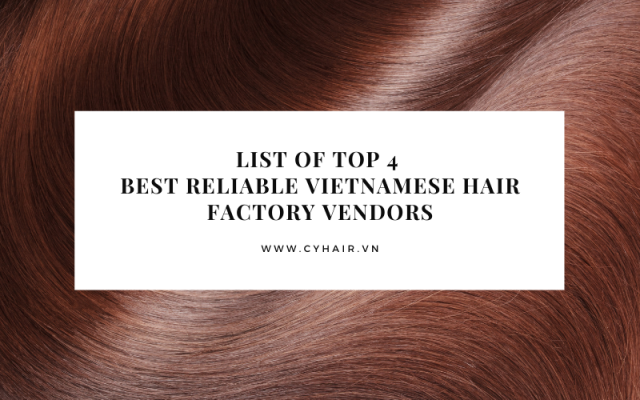 List of top 4 best reliable Vietnamese hair suppliers