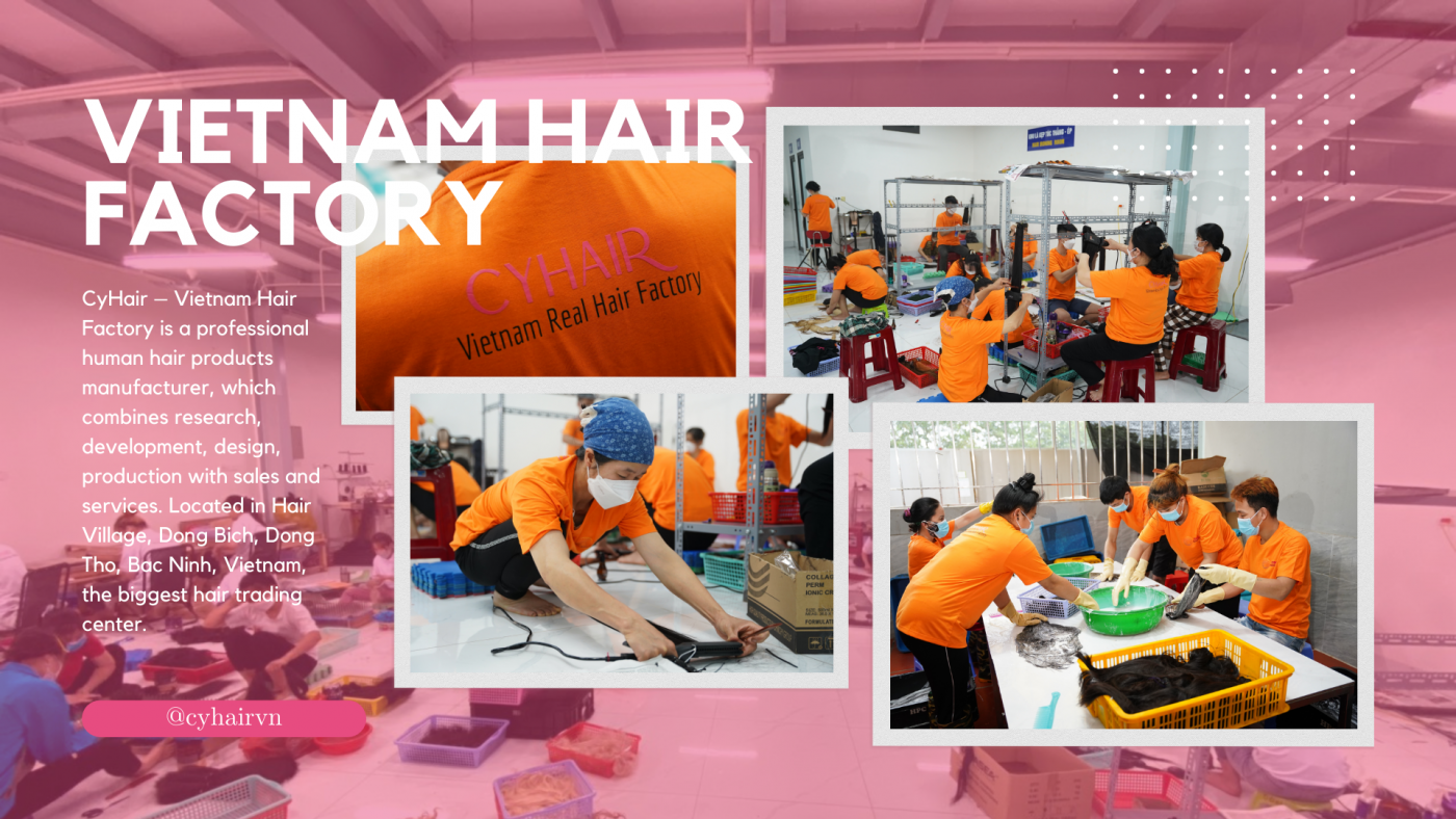 CYhair Hair Factory in Vietnam