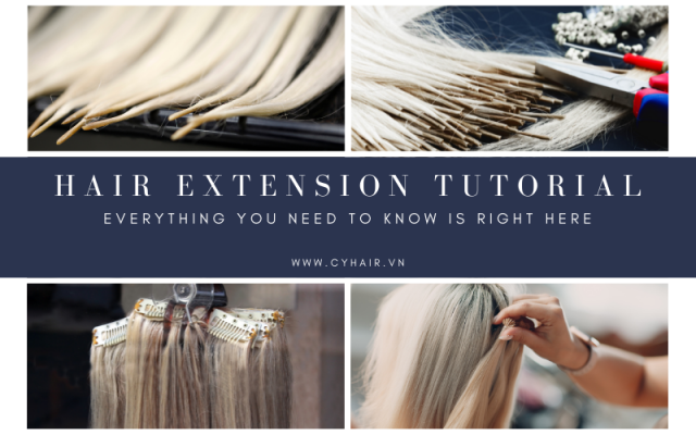 Hair extension tutorial - Everything you need to know is right here