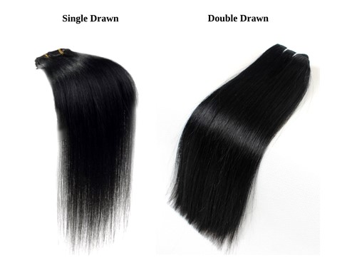 The Distinction Between Single and Double Drawn Hair
