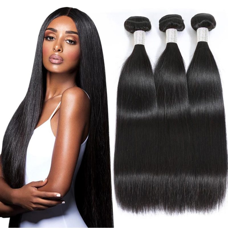 Double Drawn Natural Straight Weft Hair Characteristics
