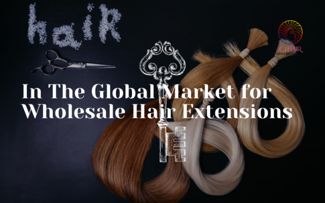 global market for wholesale hair extensions