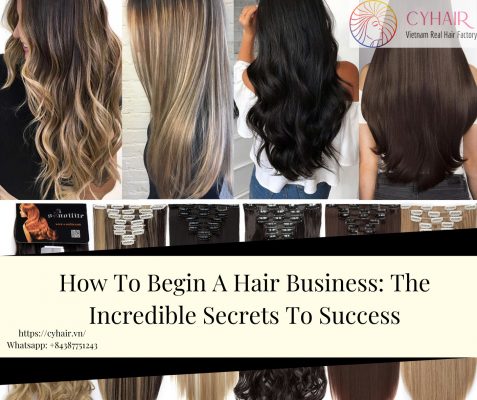 how to begin a human hair business