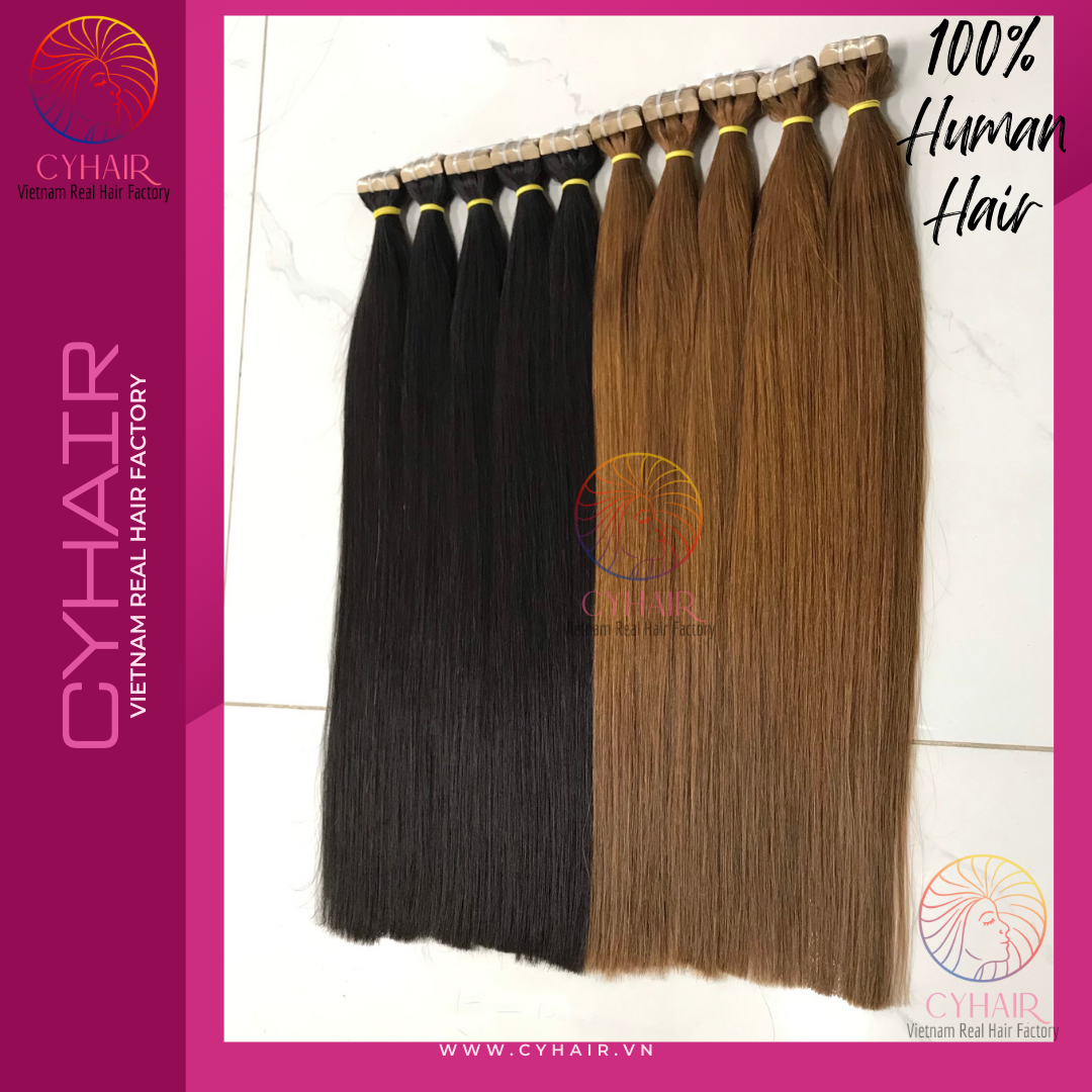 Normal Tape In Hair Extensions Wholesale Price European Standard 6 - 32  Inches
