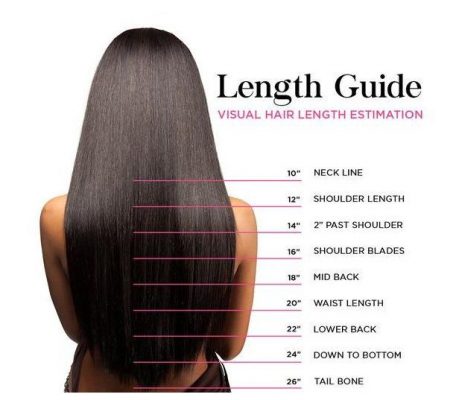 Desired length hair