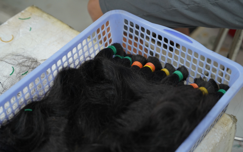 The Production Process Of Vietnamese Hair Extensions