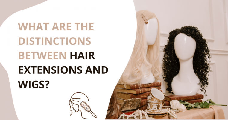 What are the distinctions between hair extensions and wigs