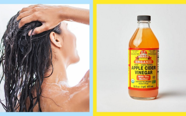 Why you should rinse your hair with apple cider vinegar