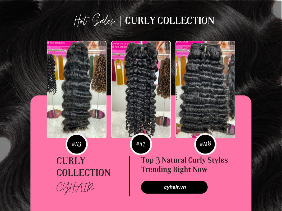 Top 3 Natural Curly Styles Trending Right Now