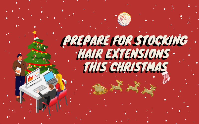 Prepare For Stocking Hair Extensions For Christmas