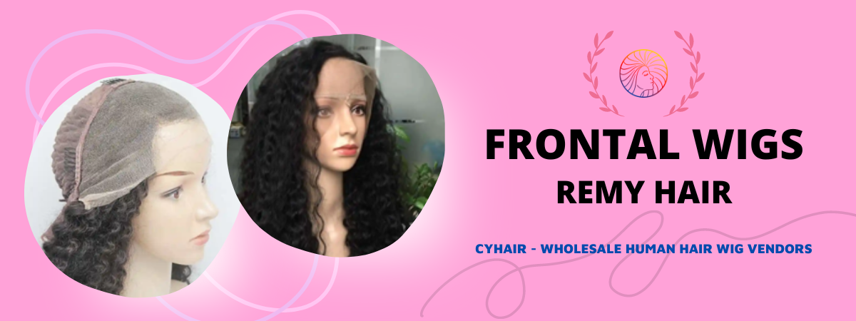 Remy Frontal Wigs Banner