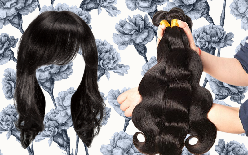 What is the composition of Vietnamese hair wigs?