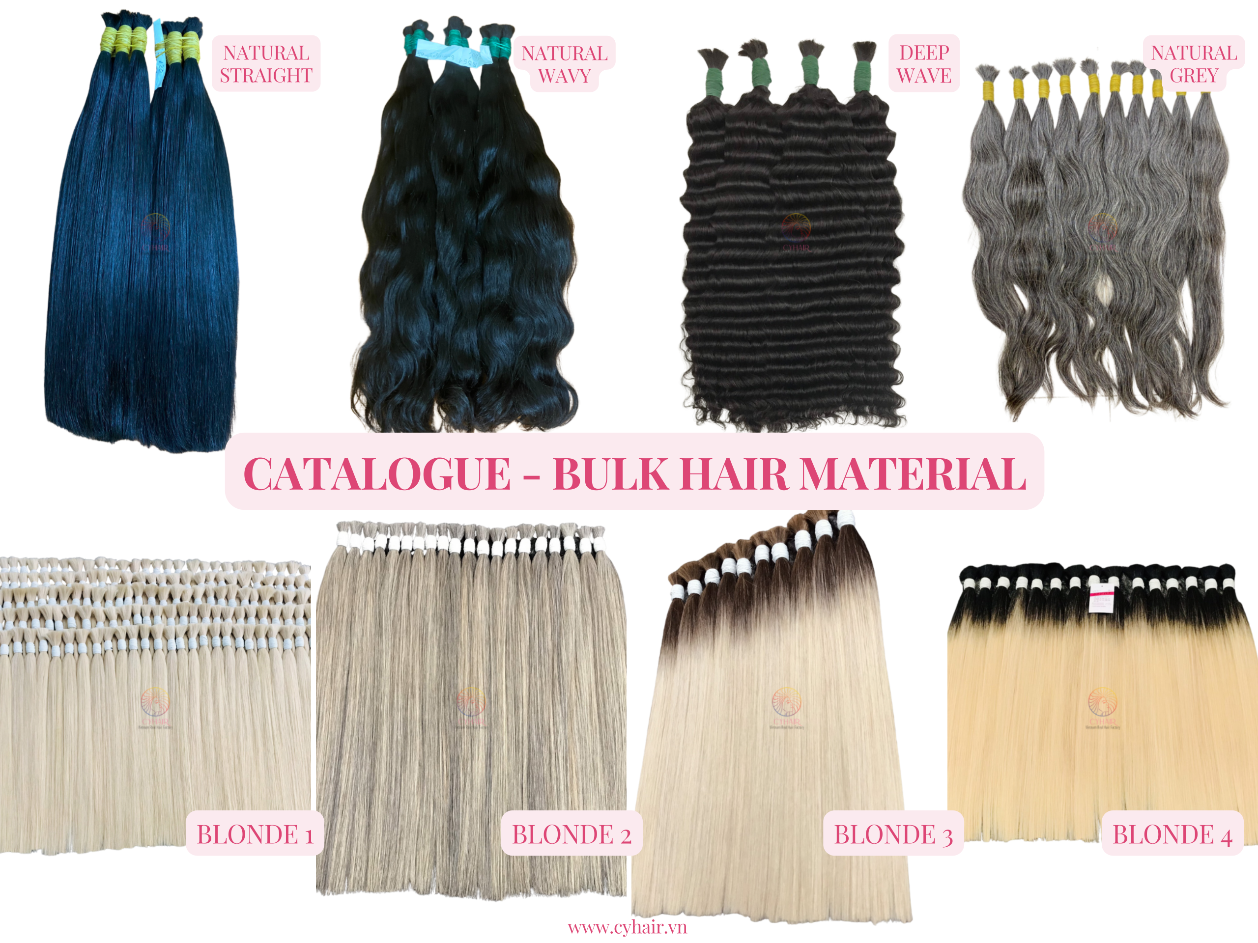 Bulk Hair Material For Brazil Market