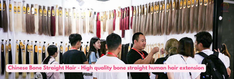 Chinese Bone Straight Hair - High quality bone straight human hair extension