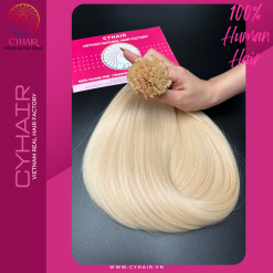 Flat Bond Extensions #613 Color Super Premium Grade 20 Inches Human Hair