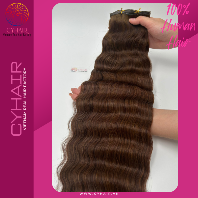 Microlinks Genius Weft Hair 65cm 26 inches Deep Wave Styles