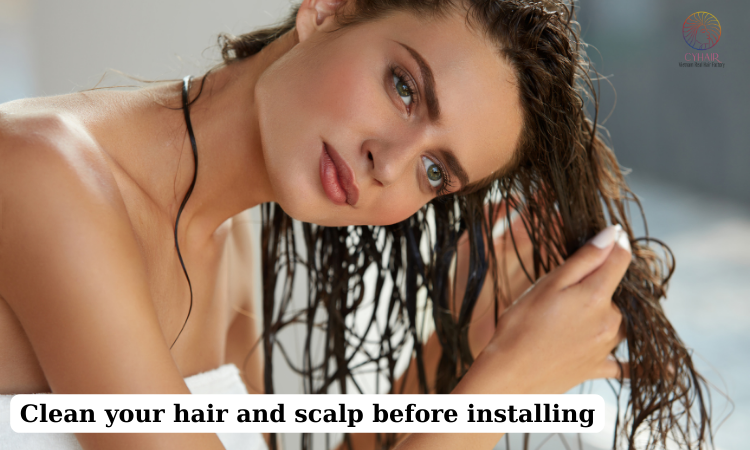 Pre-installation flat tip fusion hair extensions instructions