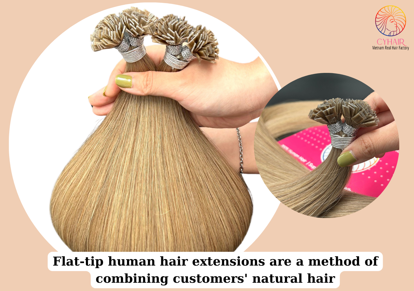 Difference between Flat tip vs I-tip hair extensions