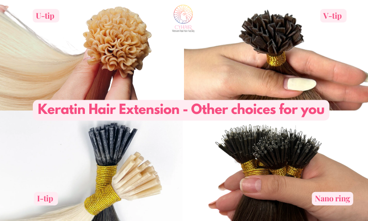 Flat Tip Hair Extensions Pros And Cons - Keratin Hair Extension Other choices for you