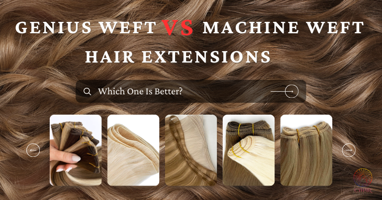 Genius Weft vs Machine Weft Hair Extensions