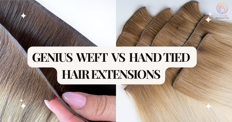 In recent years, the hair extension industry has been growing. Genius wefts vs hand tied weft hair extensions are chosen by many hairstylists. However, the hairstyles gradually opted for genius weft hair extensions as an alternative to hand tied weft