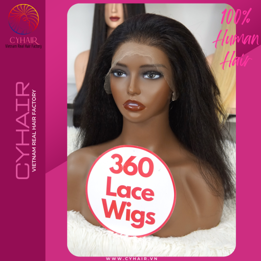 360 lace front wig