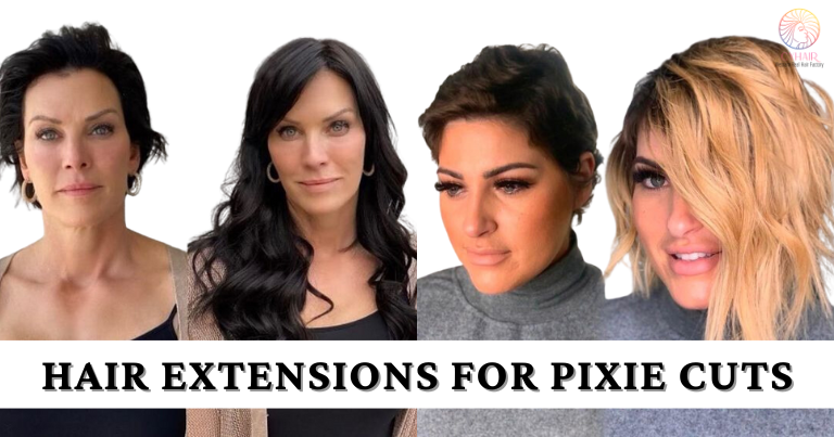 Hair Extensions for Pixie Cuts