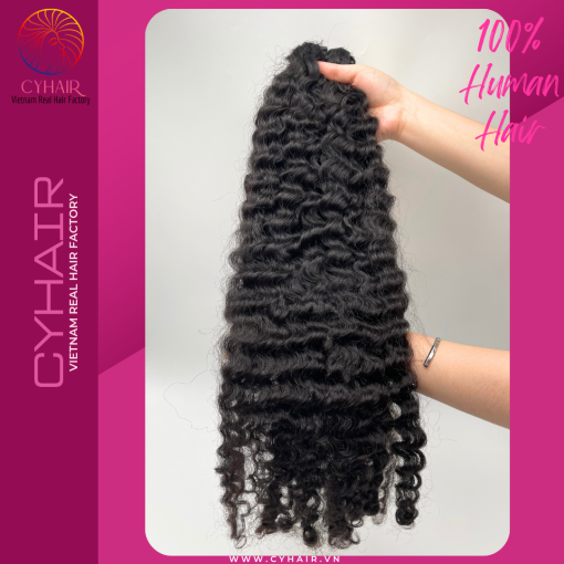 Burmese Curly hair bundles