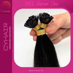 Flat Tip Virgin Real Human Hair Extensions