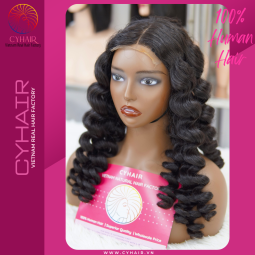 Human Hair Lace Closure Wigs