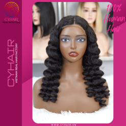 Human Hair Lace Closure Wigs