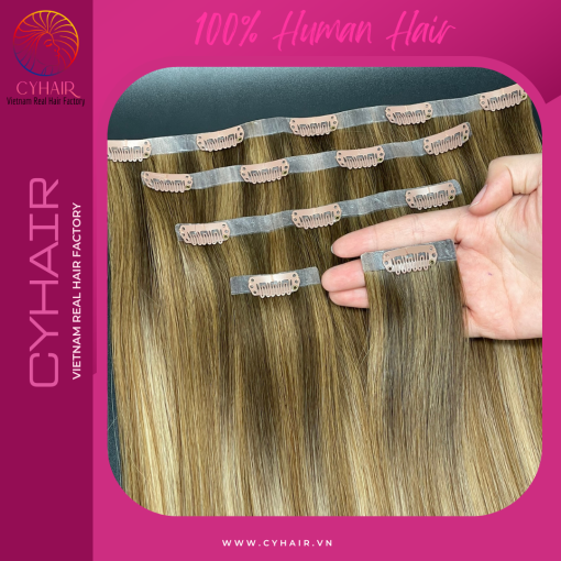 Seamless Clip In Hair Extensions