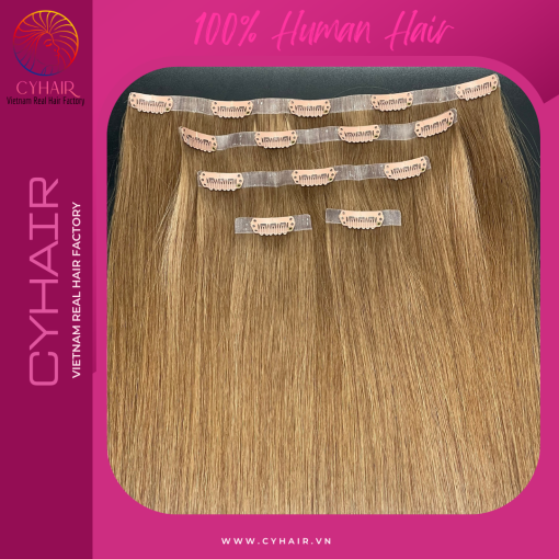 Seamless Clip In Human Hair Extensions