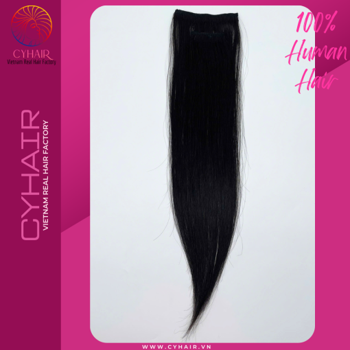 Black Clip In Hair Extensions