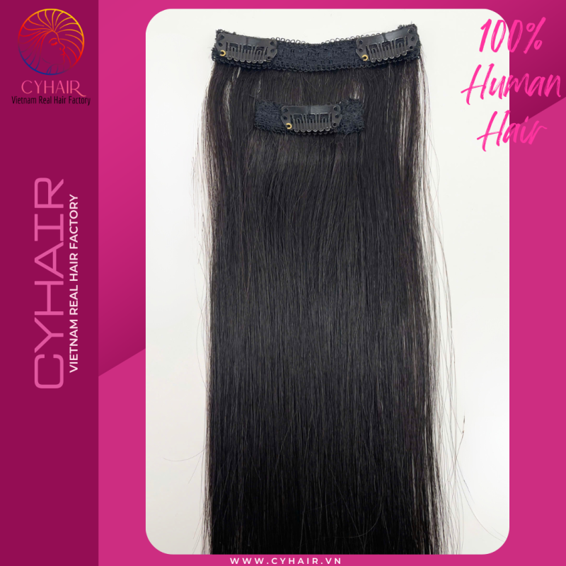 Black Clip In Hair Extensions