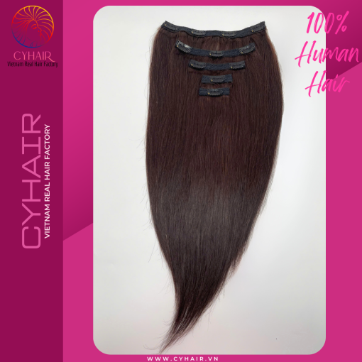 Real Human Hair Clips In Extensions