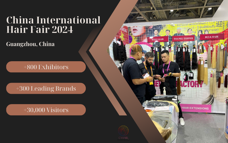 World's Top 5 Hair Suppliers Participated at China International Hair Fair 2024