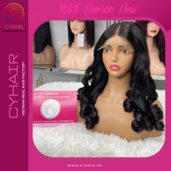 Glueless Human Hair Curly Wigs