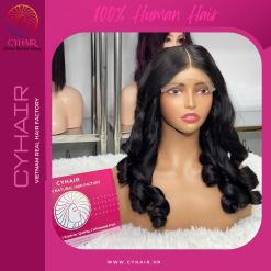 Glueless Human Hair Curly Wigs