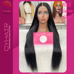 Human Hair Bone Straight Wigs