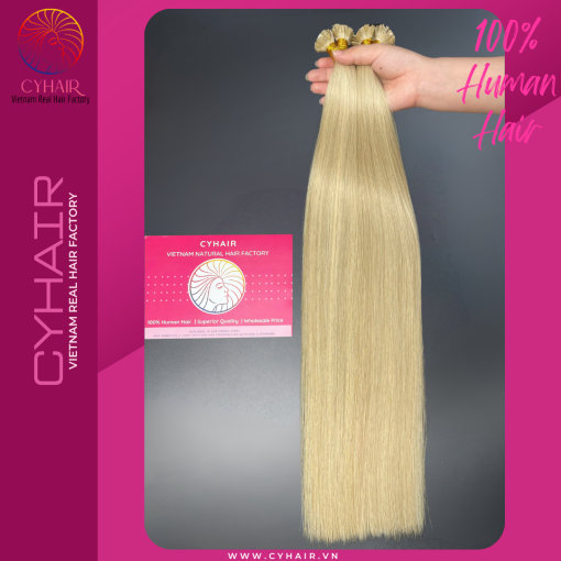 Pre-bonded Keratin Flat tip Hair Extensions