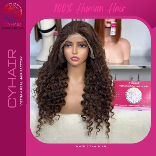 Deep Wave Frontal Wig