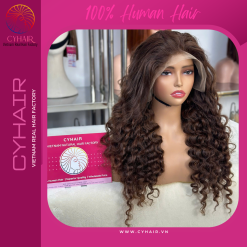 Deep Wave Frontal Wig