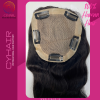 Human hair toppers for women