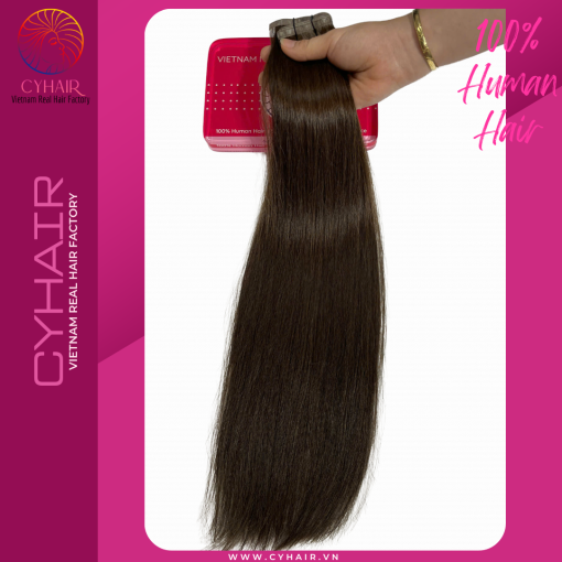 Flat Machine Weft Hair Extensions