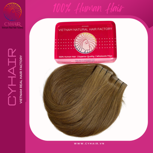 Flat Weft Human Hair Extensions