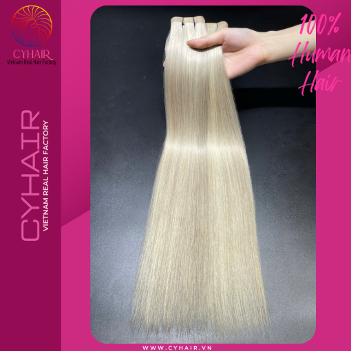 Human Flat Weft Hair Extensions