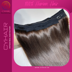 Real Hair Halo Extensions