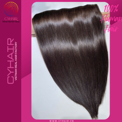 Real Hair Halo Extensions